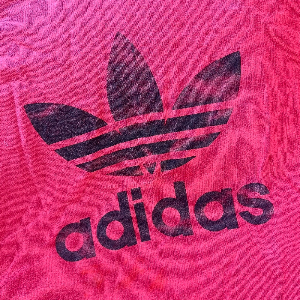 Vintage Adidas | Red T-shirt - Picture 2 of 2